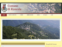 Tablet Screenshot of comune.strozza.bg.it